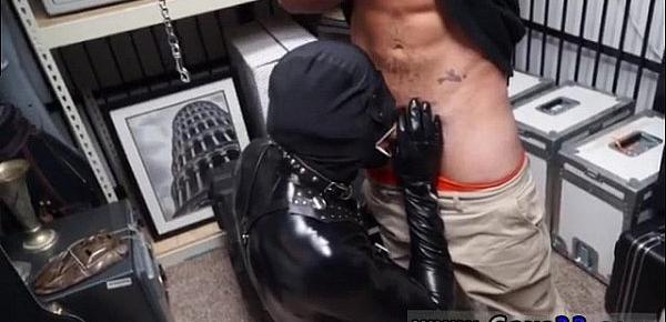  Straight guys being fisted gay Dungeon tormentor with a gimp